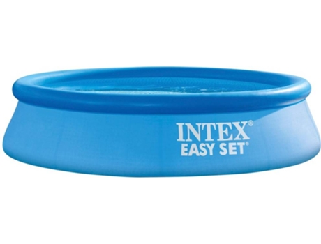 Piscina Hinchable INTEX Redonda Easy Set (1.942 L - PVC - 244x244x61 cm)