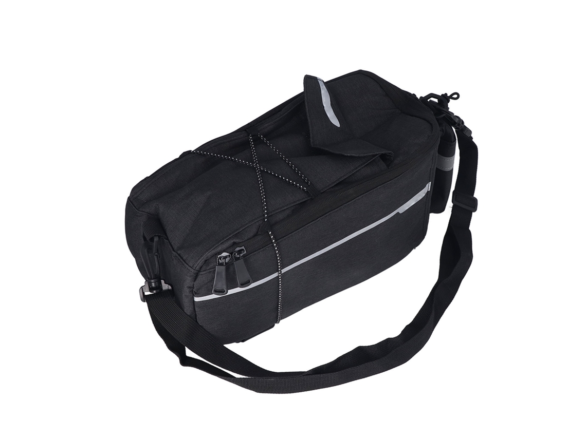 Bolsa Trasera Para Bicicleta De Montaña, Accesorio De Ciclismo Impermeable, Color Negro.