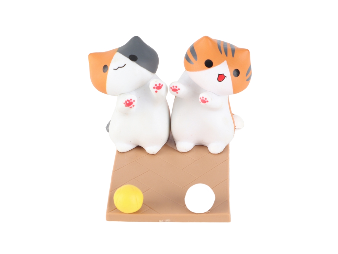 Soporte Para Celular De Pvc Con Diseño De Gato Adorable - Seguro Y Versátil - Soporte De Escritorio - Accesorio Para Celular Con Diseño De Animal De Dibujos Animados
