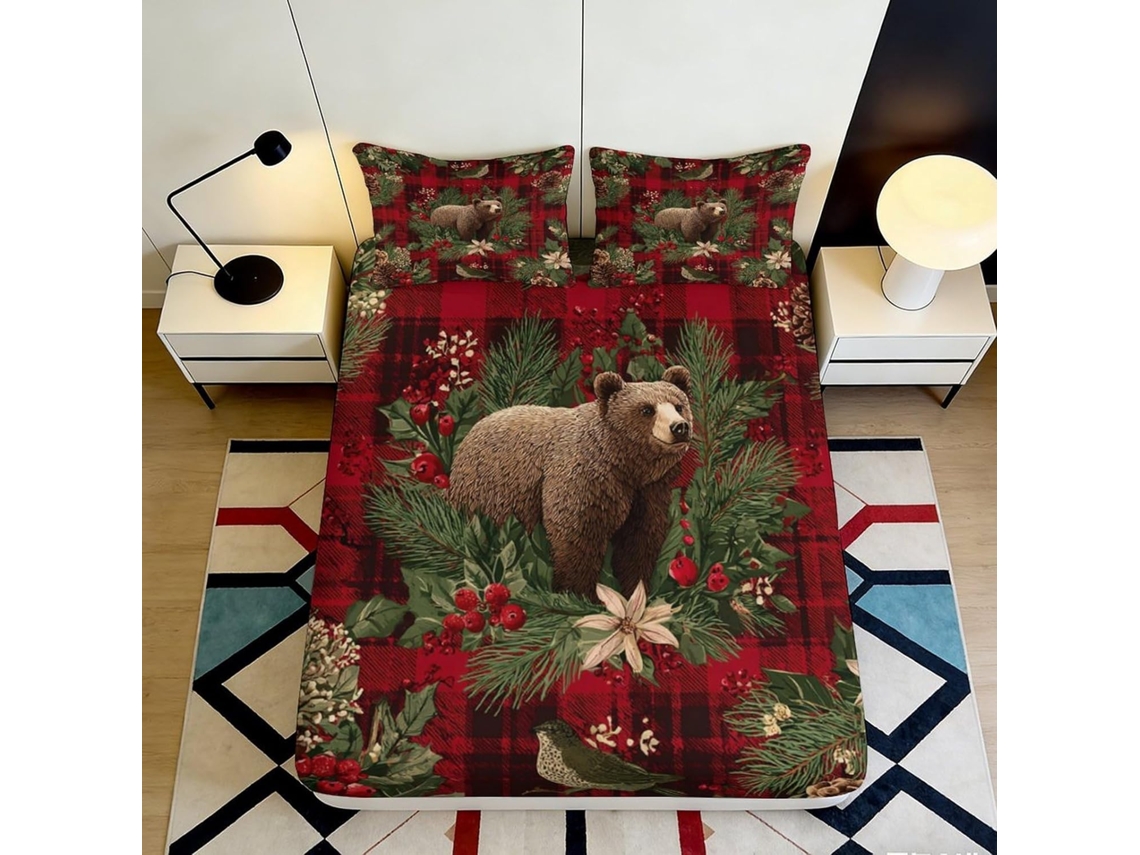 Estampado Microfibra Microfibra Diseño Almohada Juego Color 200x25cm