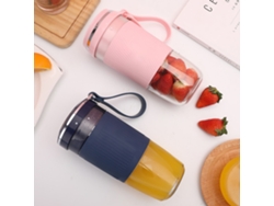 Licuadora Portátil Recargable Por Usb De 300 Ml Con Cuchilla De Acero Inoxidable Para Viajes Y Uso En La Oficina.