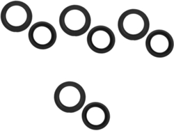 4 Juegos De Juntas De Repuesto Para Inodoro, Accesorios De Sellado Hermético Para La Taza Del Inodoro.