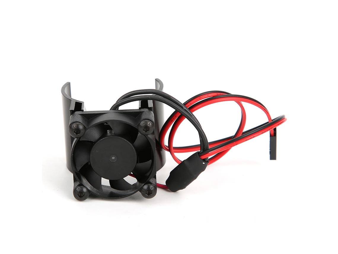 Motor Traxxas TRX 4 1/10 negro para coche RC con enfriador