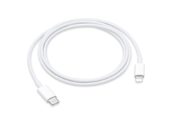 APPLE Cable de carga y sincronización Lightning a USB-C de 1 m Blanco