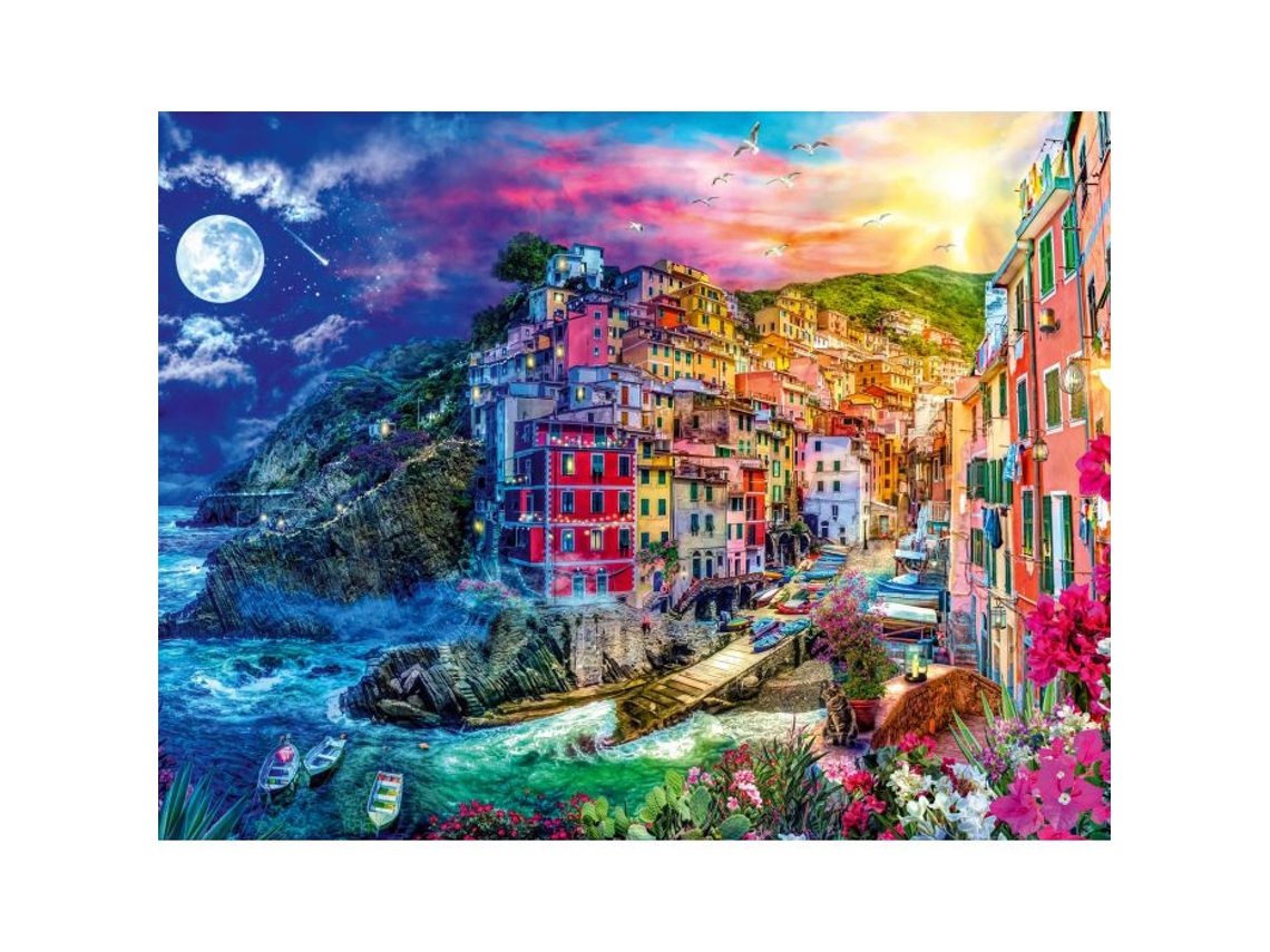 Rompecabezas Ravensburger Cinque Terre, 2000 piezas, colorido