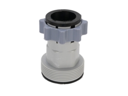 Adaptador Para Manguera De Piscina Que Conecta Una Manguera De 1.5 Pulgadas A Una Válvula De 1.25 Pulgadas. Accesorio Para Piscinas Elevadas.