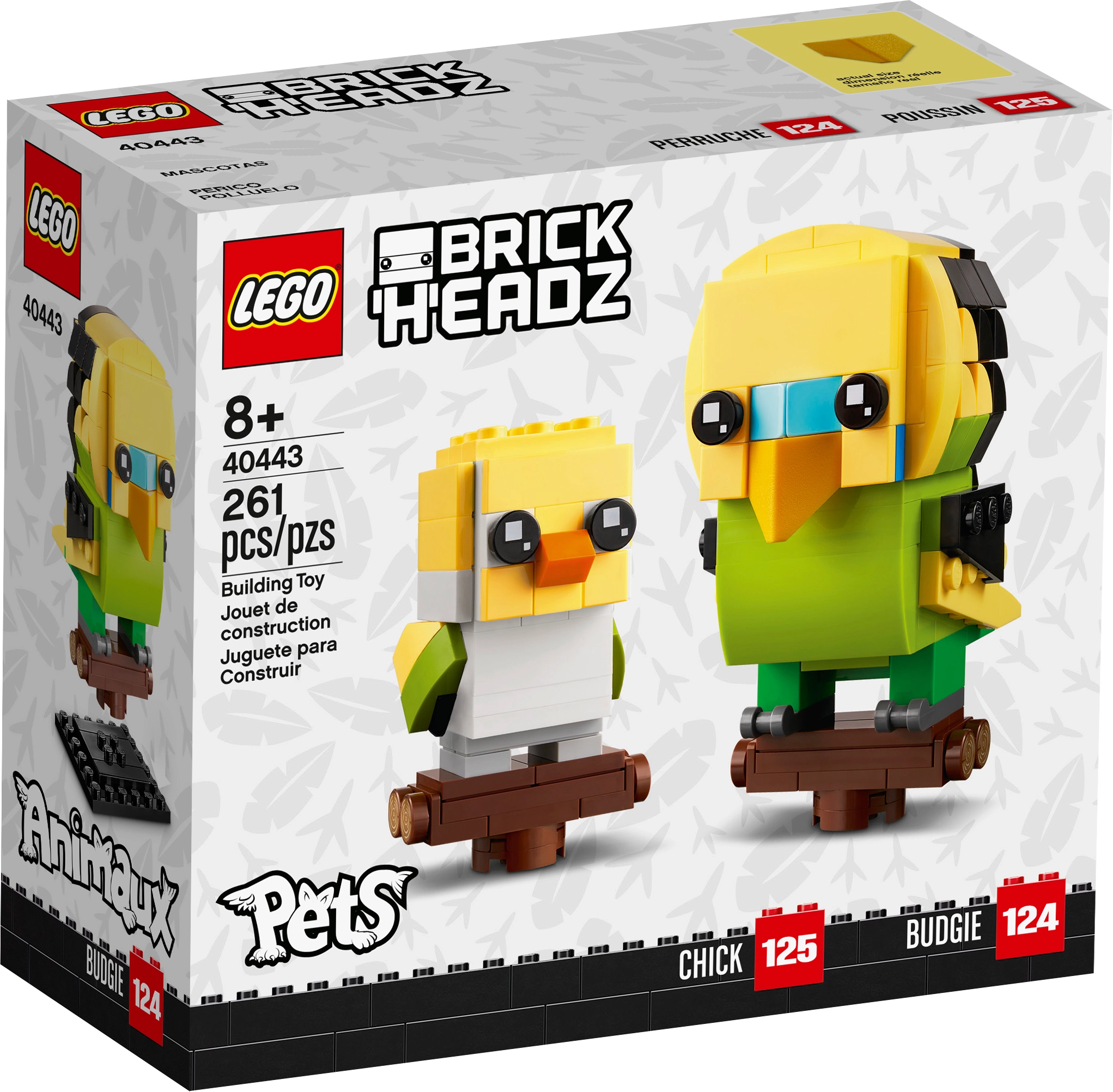 Lego Brickheadz Periquito - 40443