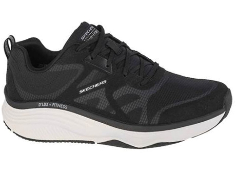 Zapatillas Deportivas SKECHERS Dlux Fitness Hombre (Negro -Material Sintético -41)