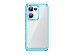 Capa De Celular Colorida E Completa À Prova De Quedasazul Translúcido - Oppo Reno13 Pro