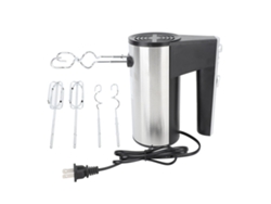 Batidora Eléctrica De Mano De 500 W Con 5 Velocidades, Función Turbine Boost, De Acero Inoxidable, Para Pasteles, Masas Y Huevos.