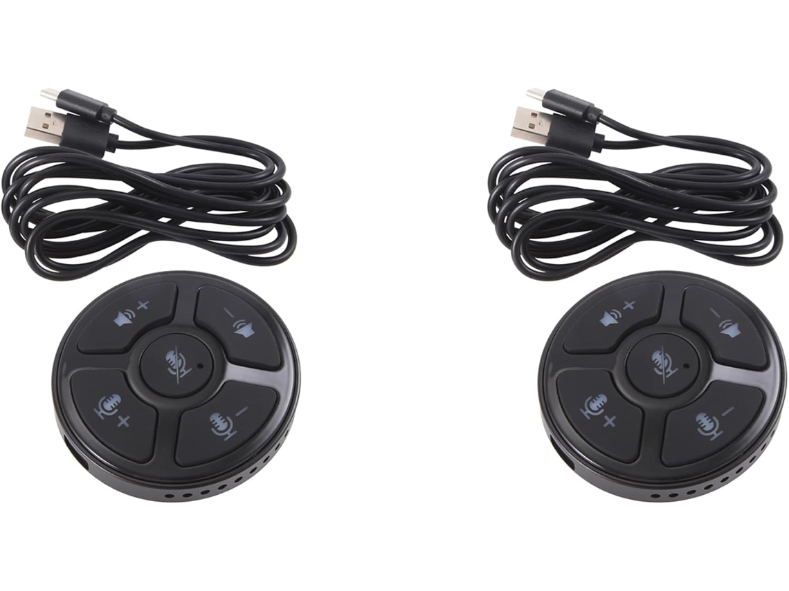 2 Micrófonos Usb Para Conferencias De Escritorio, Altavoz Omnidireccional De 360° Para Pc