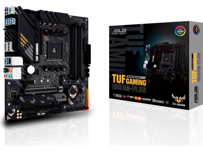 MOTHERBOARD ASUS TUF GAMING B550M-PLUS