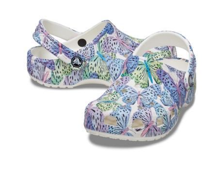 Sandalias de Niños CROCS Classic Butterfly Blanco (28/29)