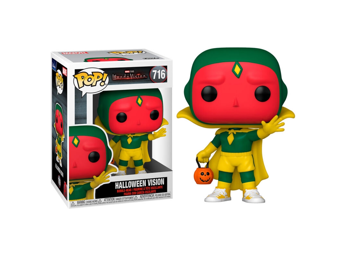 Figura Pop Marvel Vision Wandavision Halloween B.activo