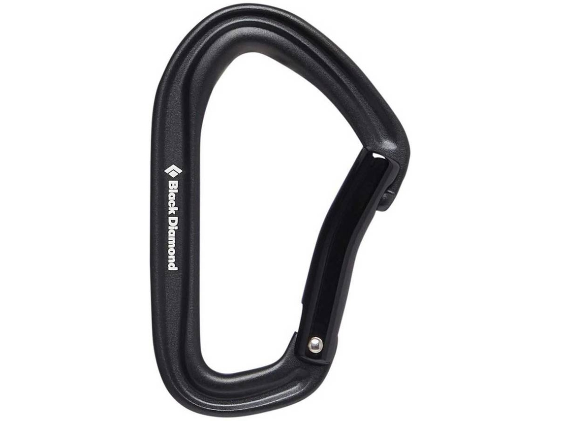 Mosquetón De Escalada BLACK DIAMOND Hot Forge Bent (Negro - Tamaño Único)