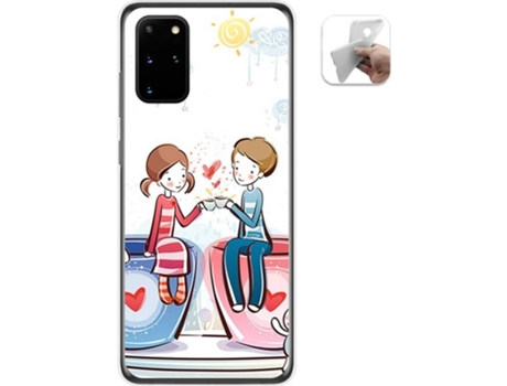 Carcasa Samsung Galaxy S20+ Plus TUMUNDOSMARTPHONE Café Multicolor