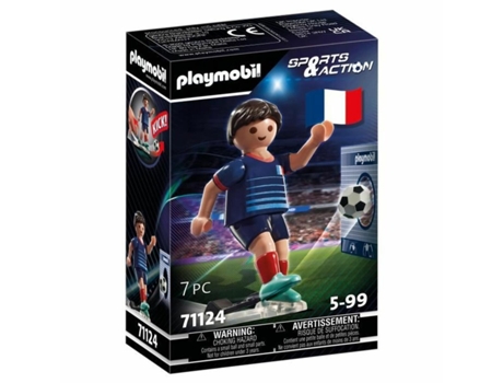 Figura PLAYMOBIL Playset 71124 Futebolista Malte (Edad Mínima Recomendada: 5 años)