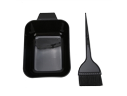 Set De Brocha Y Taza Para Mezclar Tinte De Cabello, Herramienta Profesional Para Salones Y Uso Personal
