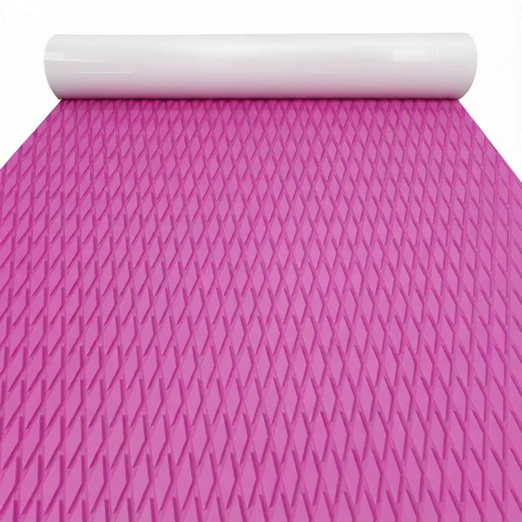 (rosa) 1150x310 Mm, Espuma Eva, Almohadilla Antideslizante Para Tablas De Surf, Textura Diamante, Para Kayak, Piscina, Skateboard