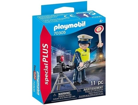 Playmobil PLAYMOBIL Special Plus Policia Con Radar (Edad Mínima Recomendada: 4años)