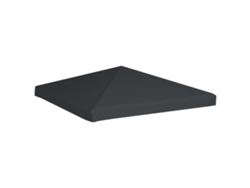 Cubierta para cenador 310 g/m² 3x3 m gris Wsd298392 Lovely Home