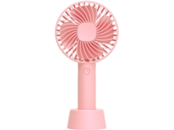 Ventilador De Escritorio Usb Ventilador Portátil Recargable Por Mini Para Refrigeración Aire Con Base 3