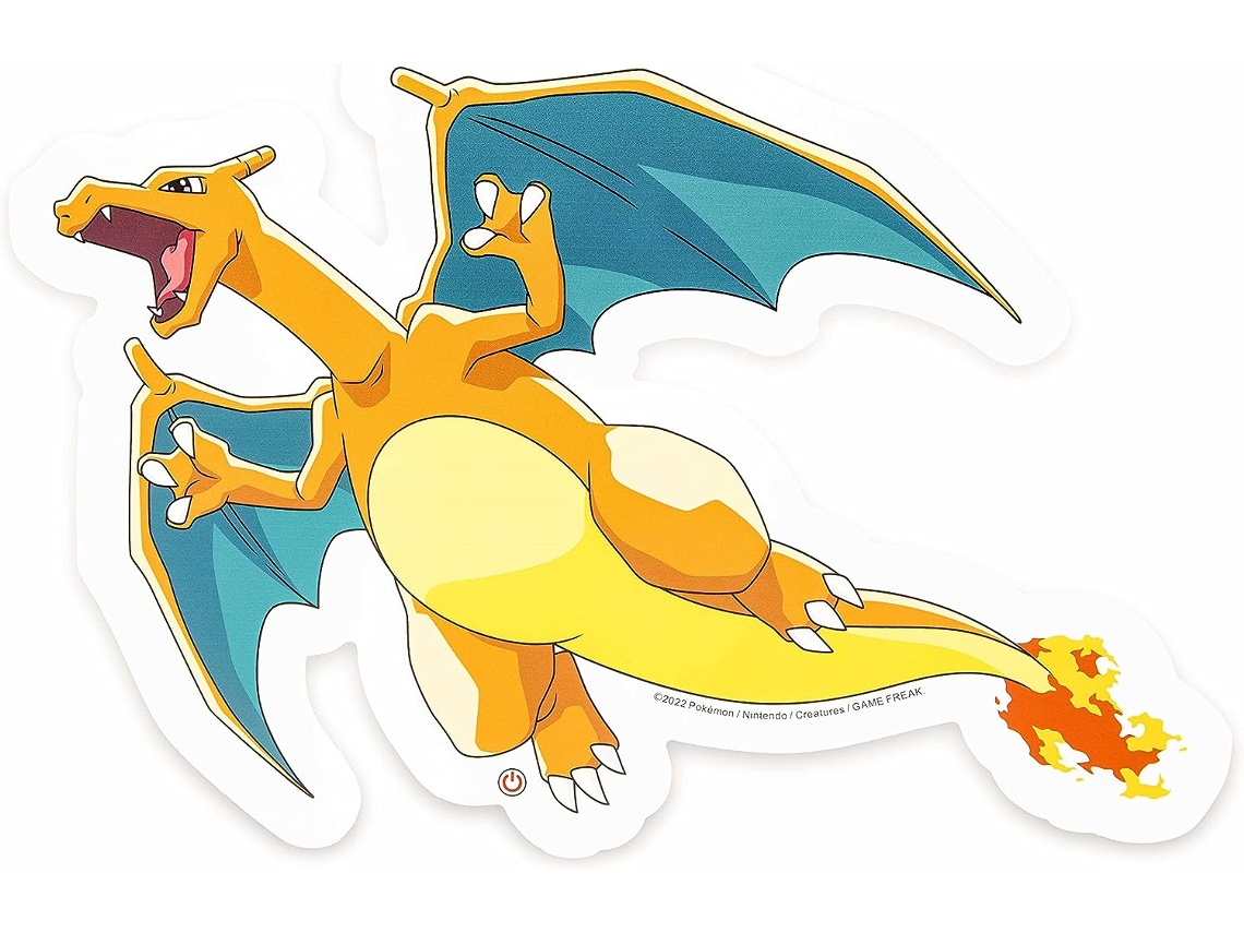 Lâmpada Charizard Pokemon Light-Up Neon Style 30 Cms