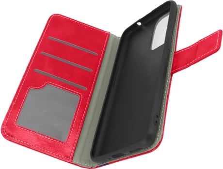 Carcasa Oppo Find X3 Neo AVIZAR Tarjetero Rojo
