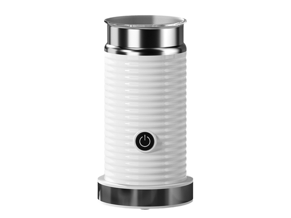 Espumador de leche automático Szsmart DP01 de 550 W con calentamiento y espumado silenciosos, color blanco