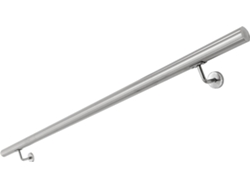 Soporte de Pared ECD Pasamanos Inox V2A Gris (Acero Inoxidable - 150x4.2 cm)