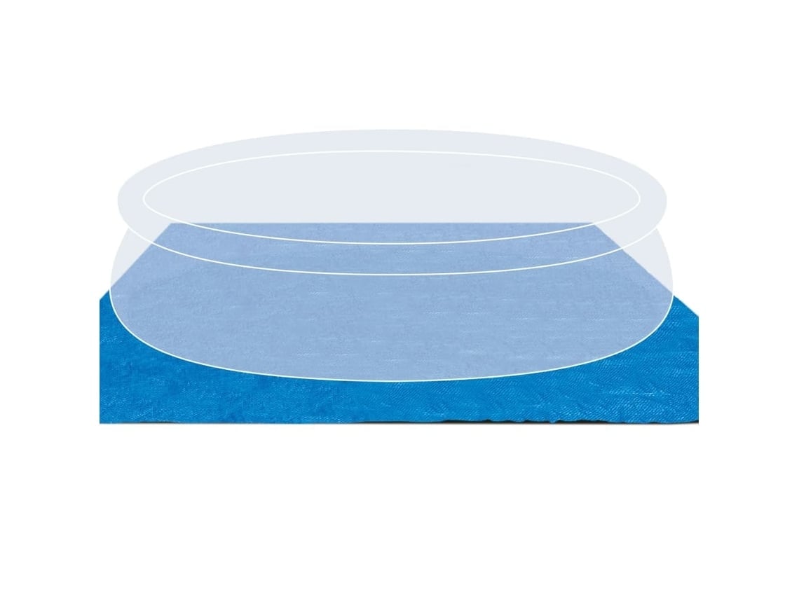 Pavimento Quadrado De Polietileno Entrelaçado Reforçado Para Piscina - 335*335 Cm