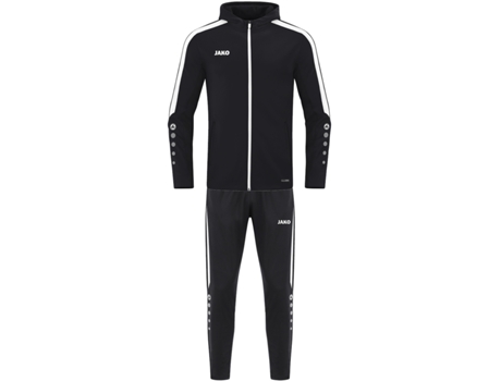 Chándale Unisex para Fitness JAKO Chándal Capucha Power Negro (3XL)