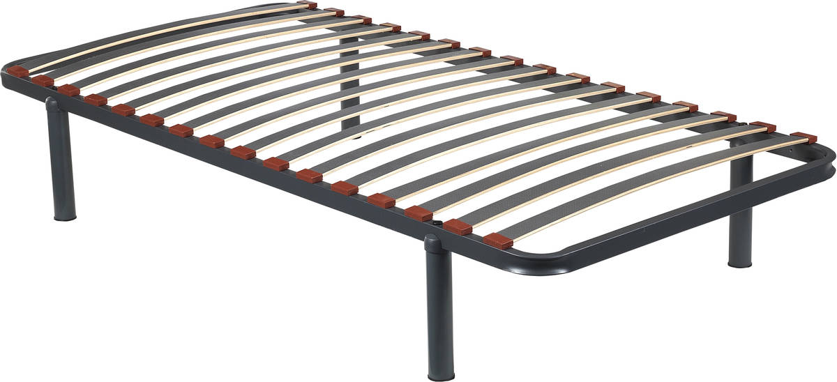 Somier PIKOLIN Guardaespaldas (Negro - Acero - Compatible con Colchón: 150x200 cm)