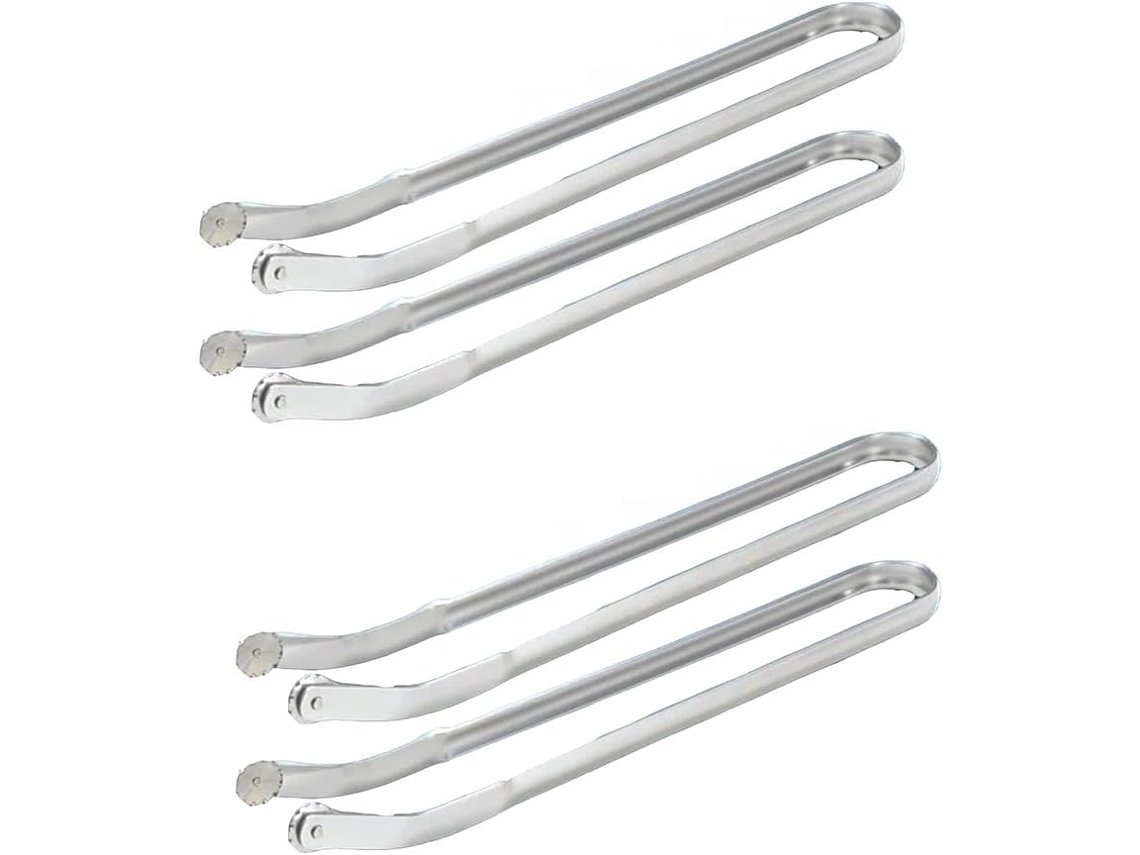 Pinzas para dar vuelta a salchichas de barbacoa, pinzas para rellenar salchichas de barbacoa, pinzas de cocina C Gokoco