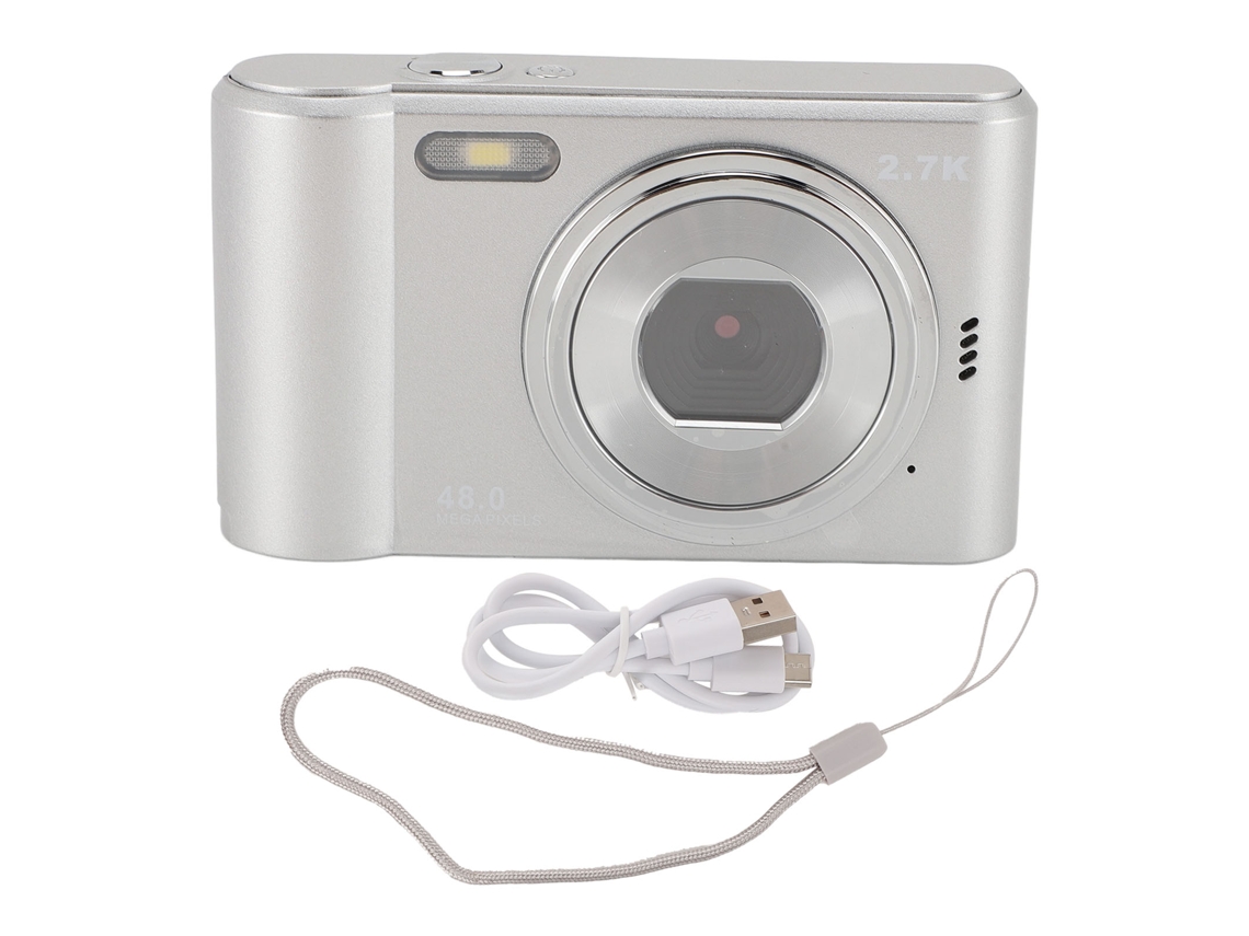 Cámara digital compacta portátil para fotografía, adolescentes y vídeo digital.