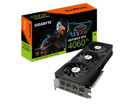 Tarjeta gráfica GIGABYTE GeForce RTX 4060 Ti 16GB Gaming OC