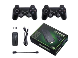 Consola De Juegos Retro Inalámbrica 4k Con Más De 20 000 Juegos, Fácil De Usar Y Con Controladores Inalámbricos De 2,4 Ghz (64 Ghz)