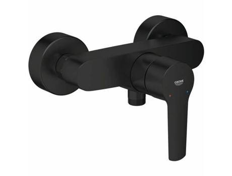 Grifo Monomando para ducha GROHE Start Negro mate Metal Latón