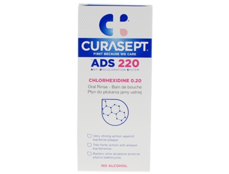 CURASEPT Ads 220 Clorhexidina Colutorio 200 Ml