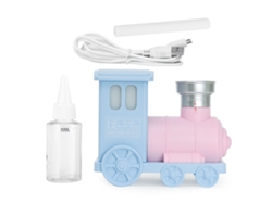 JILLIOPER Mini humidificador ultrasónico con USB 90 ml, purificador de aire, difusor de aromas, rosa