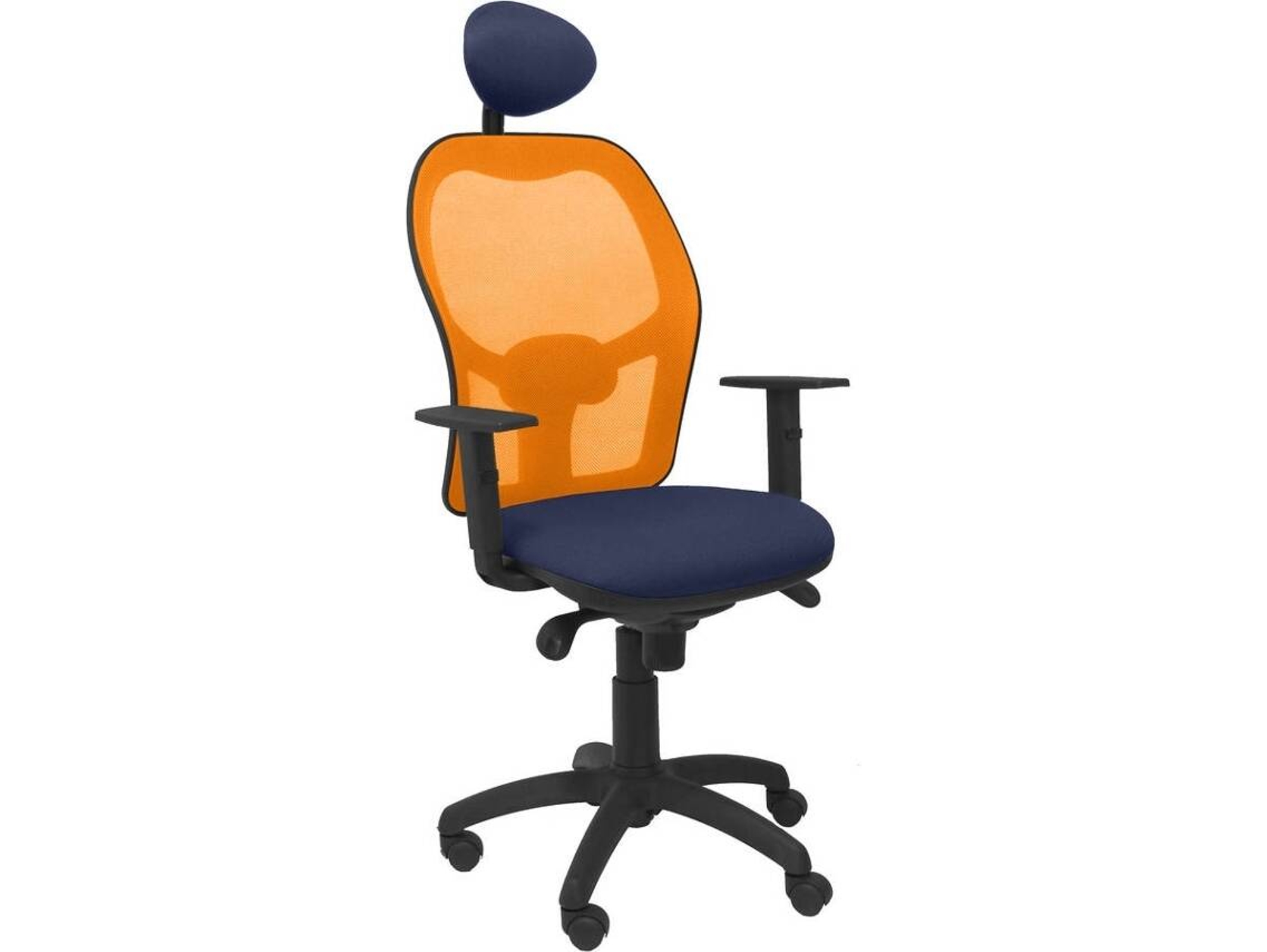 Silla de Escritorio Operativa PYC Jorquera C Azul NA (Brazos Ajustables - Malla)