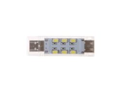 Luz nocturna portátil para proteger los ojos, práctica luz de lectura LED USB para PC y portátiles. Nostalgia88