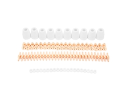 100 Consumibles Para Antorchas De Corte Por Plasma Pt-31 Lg-40 40a De 12 Mm Esab/l-tec Jasic Riland