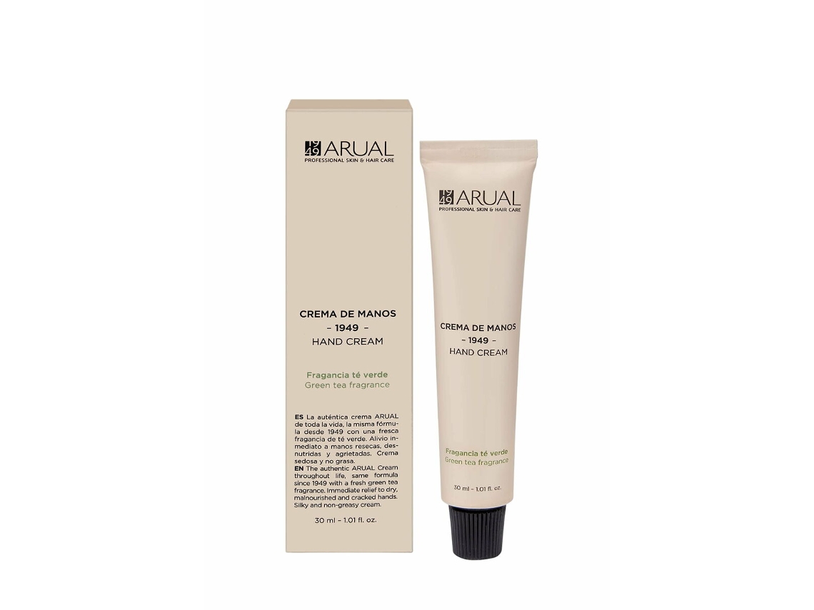 Crema de Manos ARUAL 1949 Té Verde 30 ml