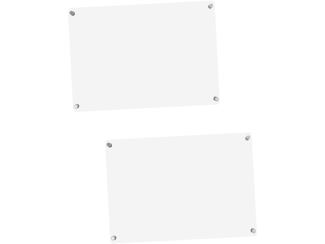 Pizarras Magnéticas De Borrado En Seco Para Refrigerador, Planificador Acrílico Transparente,