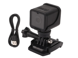 Mini cámara de acción inalámbrica portátil Wifi 1080P con micrófono, compatible con pantalla de visualización en tiempo real para Yizhood
