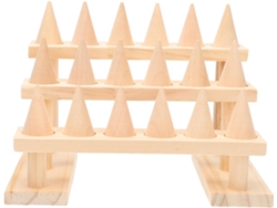 Soporte De Madera Para Anillos, Organizador De Anillos De 3 Niveles