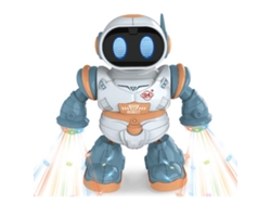 Dan26-juguete Robot Inteligente Educativo Para Niños: Caminar, Bailar, Cantar, Luces, Aprendizaje Temprano Para Hogar Y Viajes