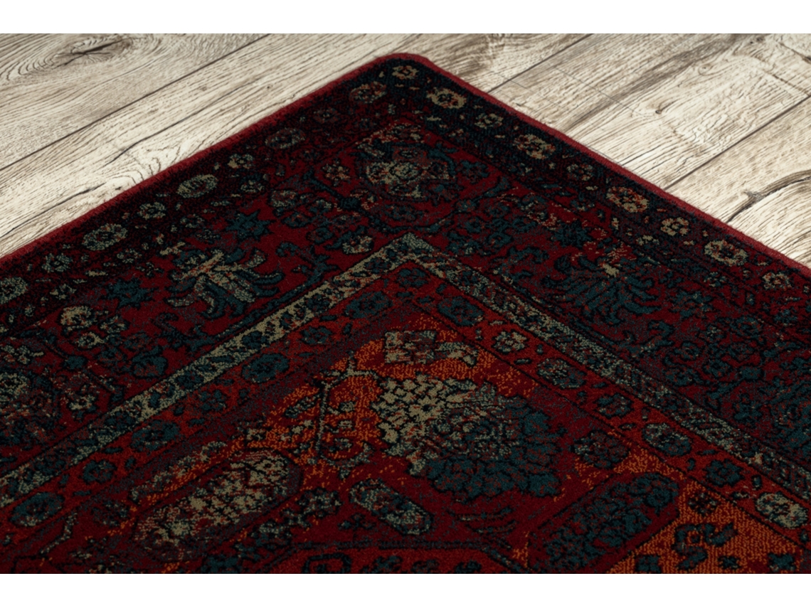 Alfombra de Lana Omega Harun Azul (170 x 235 cm)