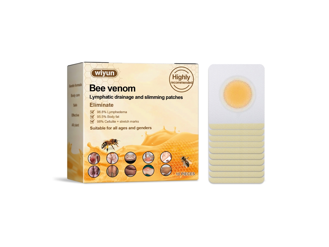 Parche adelgazante adipocutáneo de veneno de abeja